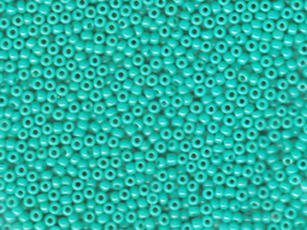 2mm Turquoise Seed Beads, Glass Seed Beads Light Turquoise Green, B339 
