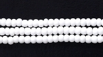 Czech Glass Seed Bead Size 11 - Chalk White - Opaque Finish