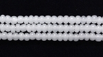 Czech Glass Seed Bead Size 11 - Opal White - Opaque Finish