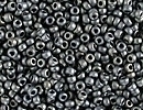 Japanese Miyuki Glass Seed Bead Size 15 - Silver Grey - Matte Metallic Finish