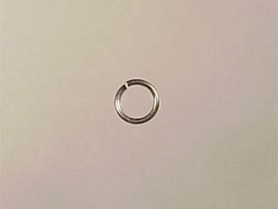 4.5mm Open Jumpring - Sterling Silver - 100 Pack | Metal Jumprings | Findings for Making Jewelry