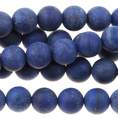 Lapis 8mm round dark blue | Gemstone Beads