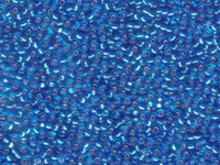 Image Seed Beads Miyuki Seed size 11 sapphire silver lined