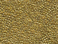 Image Seed Beads Miyuki Seed size 11 24k light gold plate metallic