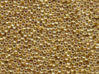 Image Seed Beads Miyuki Seed size 11 galvanized yellow gold metallic