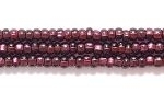 Image Seed Beads Czech Seed size 11 deep amethyst silver lined