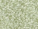 Image Seed Beads Miyuki Seed size 15 sparkle celery color lined