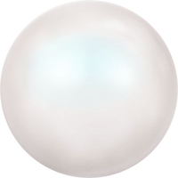 Image Swarovski Pearl Beads 6mm round pearl (5810) white pearlescent pearlescent