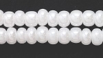 Image Seed Beads Czech pony size 6 chalk white opaque