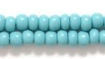Image Seed Beads Czech pony size 6 turquoise green opaque