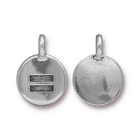 Image Metal Charms Equality antique silver 11.6 x 16.6mm