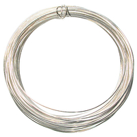 Image German Craft Wire 26 gauge round silver