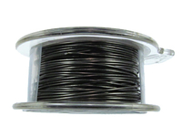 Image Craft Wire 22 gauge round gunmetal (hematite)