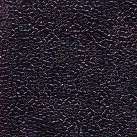 Image Seed Beads Miyuki delica size 11 metallic dark plum iris metallic iridescent