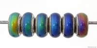 Image Mirage beads rondell 7 x 14mm color changing