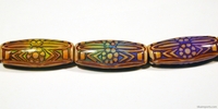 Image Mirage beads Daisy ray 25 x 11mm color changing