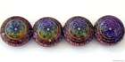 Image Mirage beads Sun blossom 16 x 7mm color changing