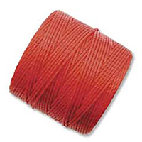 Image .5mm, extra-heavy #18 shanghai red Superlon bead cord