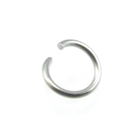 Image stainless steel 7mm open jumpring silver